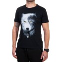 Мъжка тениска с вълк