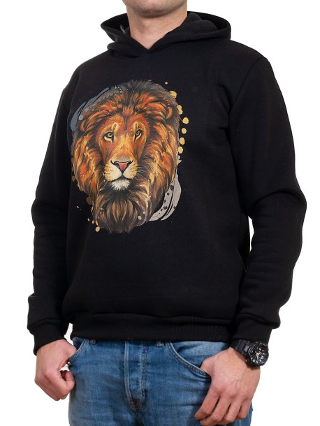 Мъжки суитчър с лъв