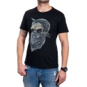 Мъжка тениска къс ръкав с череп