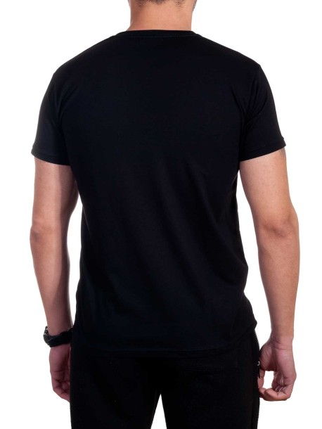 Черна изчистена тениска