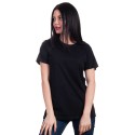 Изчистена дамска тениска в черно