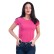 Вталена дамска тениска в розово