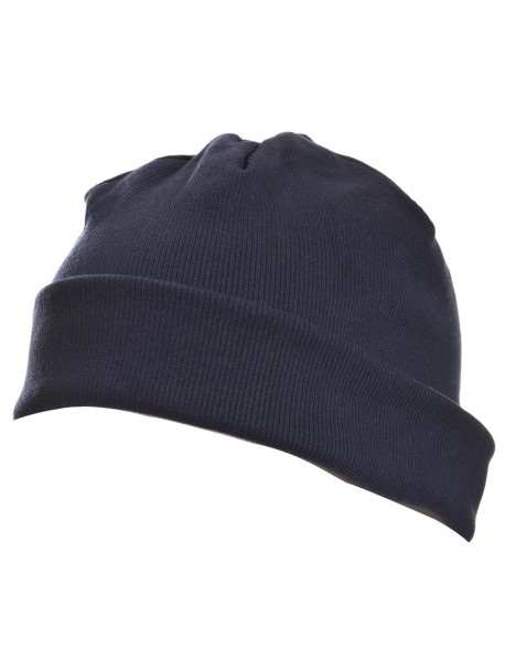 Шапка в тъмно синьо