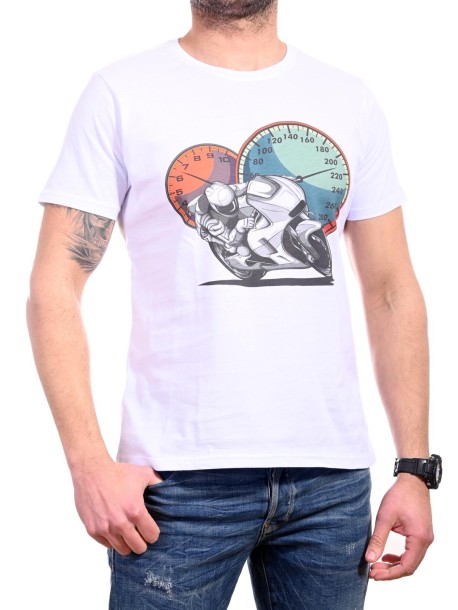 Тениска с мотор