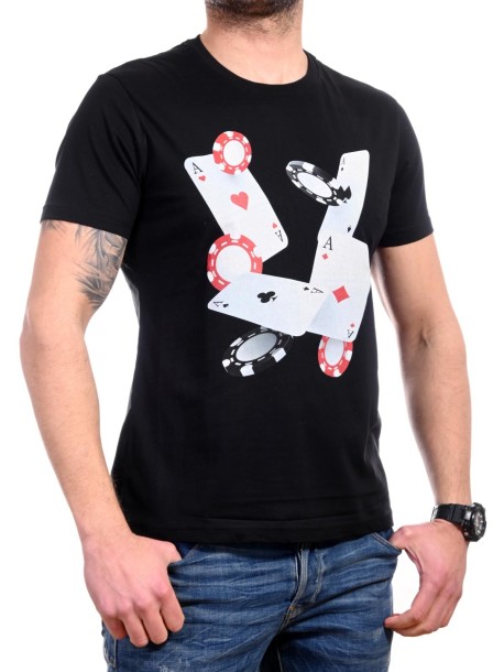Мъжка тениска Покер