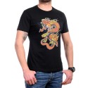 Мъжка тениска с дракон