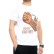 Бяла тениска за боксьори