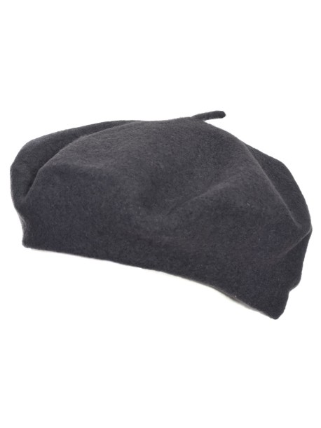 Тъмно сива дамска барета