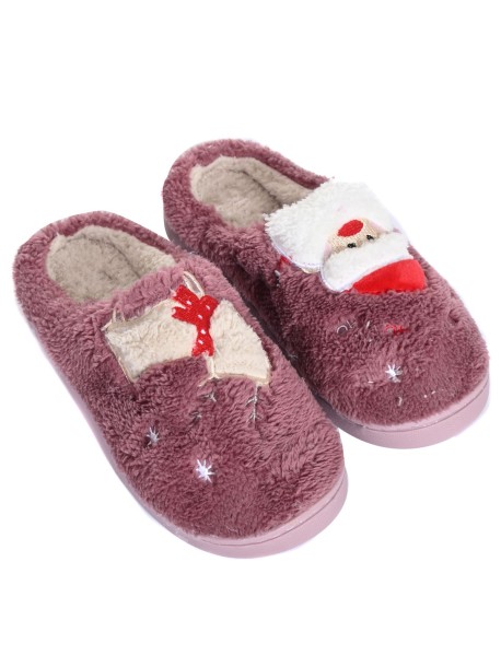 Дамски коледни пантофи