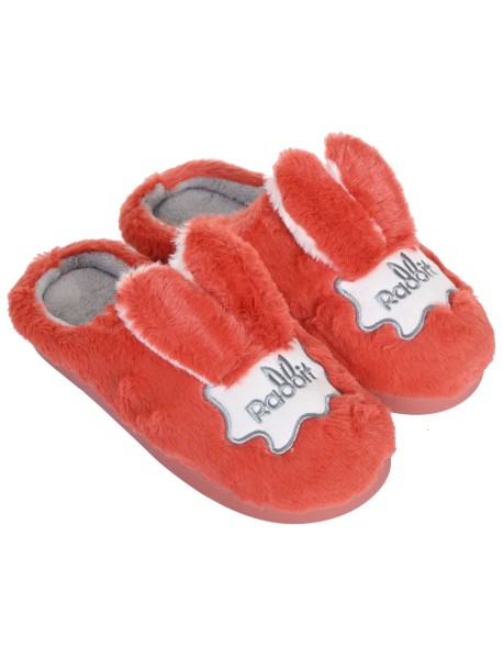 Пантофи - зайци в оранжево