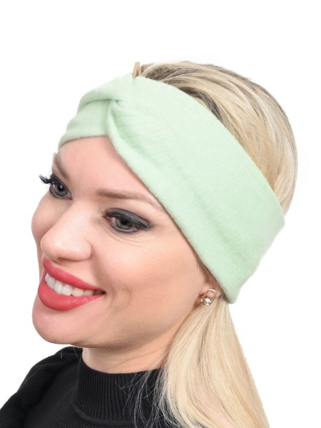 Лента за глава - цвят мента