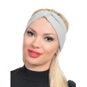 Светло сива лента за глава