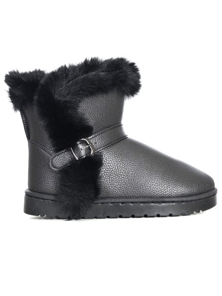 Черни детски ботушки 