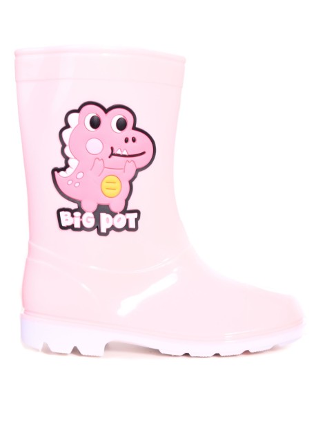 Светло розови детски ботуши