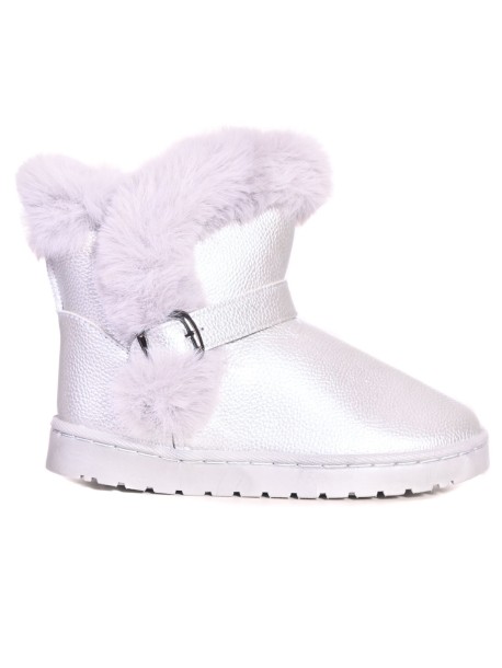 Сребристи ботуши за деца