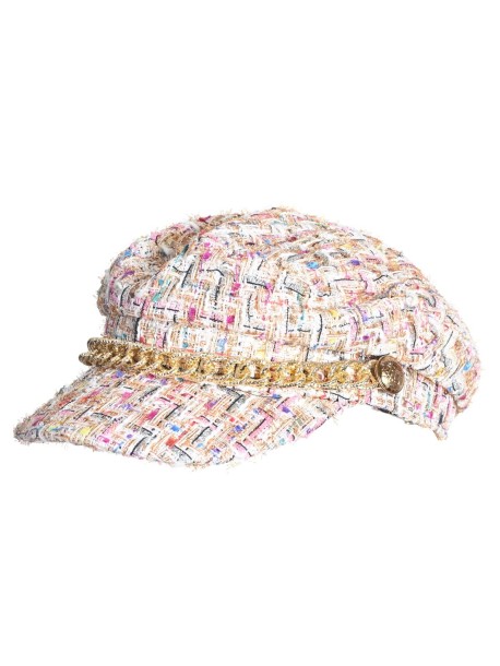 Елегантен дамски каскет с декорация