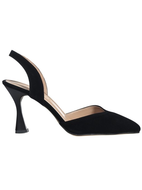 Дамски сандали на тънък ток