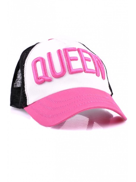 Шапка Куин розово V098