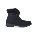 Черни дамски боти с пух