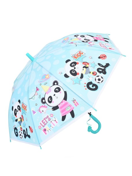 Зелен детски чадър