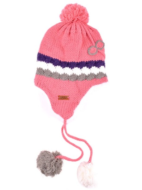 Шапка Мони розово