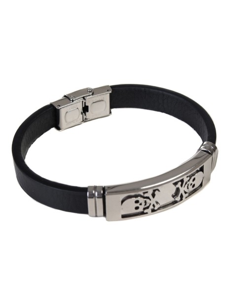 Мъжка гривна с череп