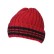 Червена плетена шапка