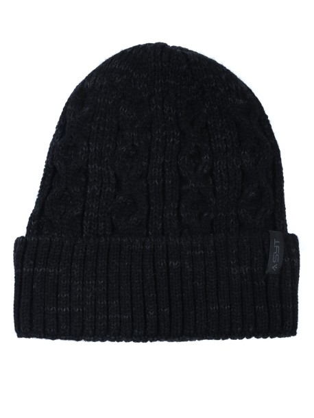 Мъжка шапка с полар - черна