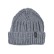 Класическа плетена шапка - сива
