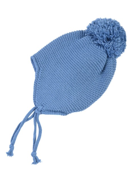 Синя зимна шапка за деца