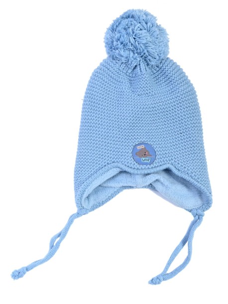 Светлосиня детска шапка Little bear