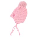 Розова шапка за момиче Kitti
