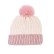 Шапка за юноши с розов помпон