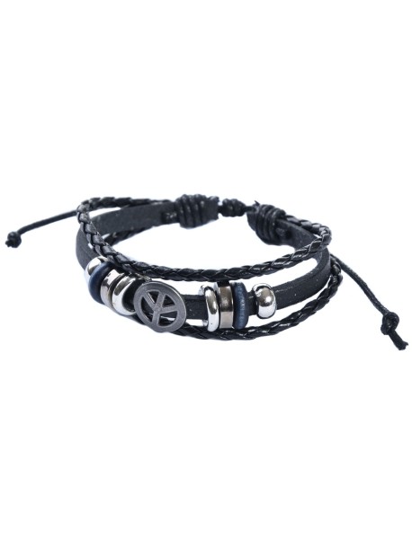 Кожена гривна Хипи