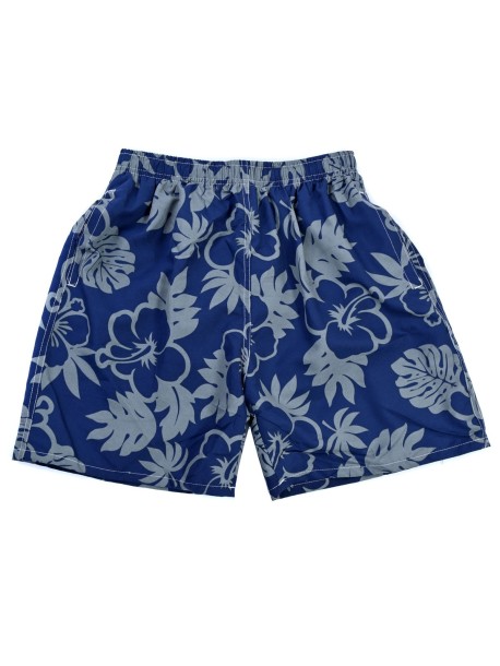 Шорти за плаж - синьо и сиво