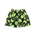 Шорти за плаж - черно и зелено