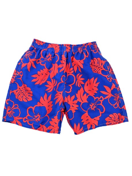 Шорти за плаж - синьо и червено