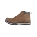 Мъжки боти с цип, Кафяв цвят