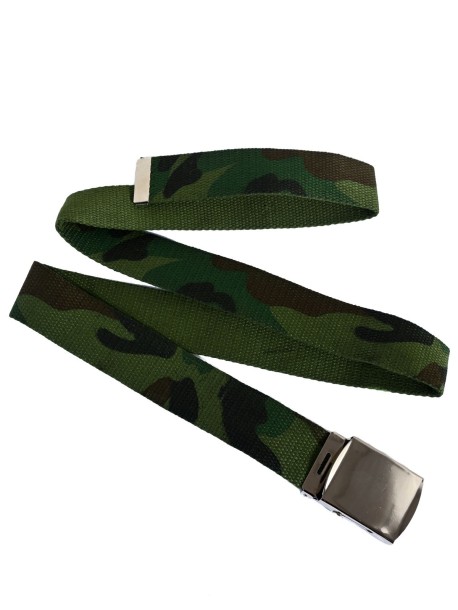 Мъжки камуфлажен колан с метална тока