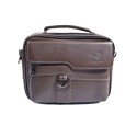 Мъжка бизнес чанта - тъмно кафява