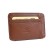 Кожен картодържател в светло кафяв цвят