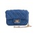 Мини дамска чанта в синьо