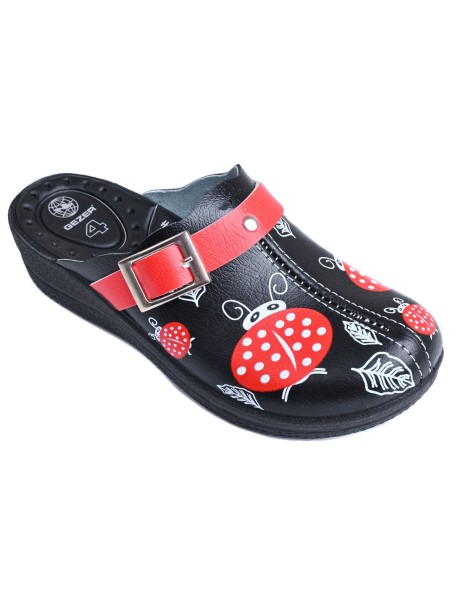 Медицинско сабо с калинки - черно