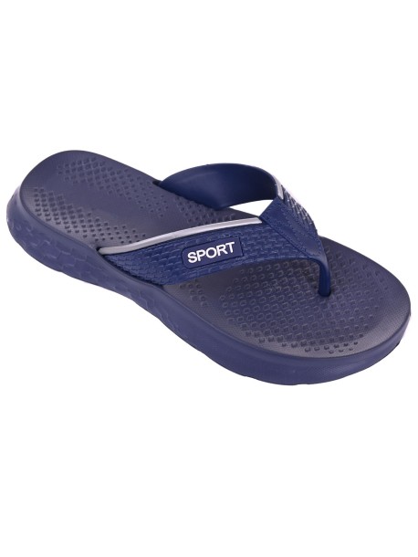 Мъжки чехли между пръста - сини