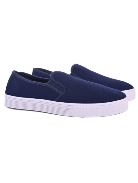 Мъжки обувки без връзки - сини