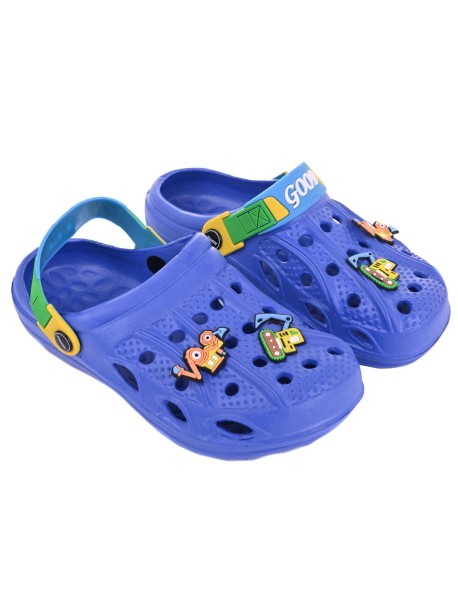 Сини детски чехли