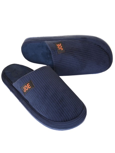 Мъжки домашни пантофи Joe - сини