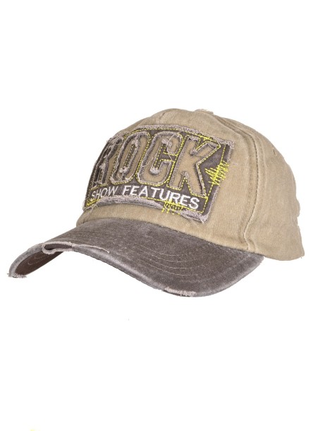 Дънкова шапка с козирка Rock