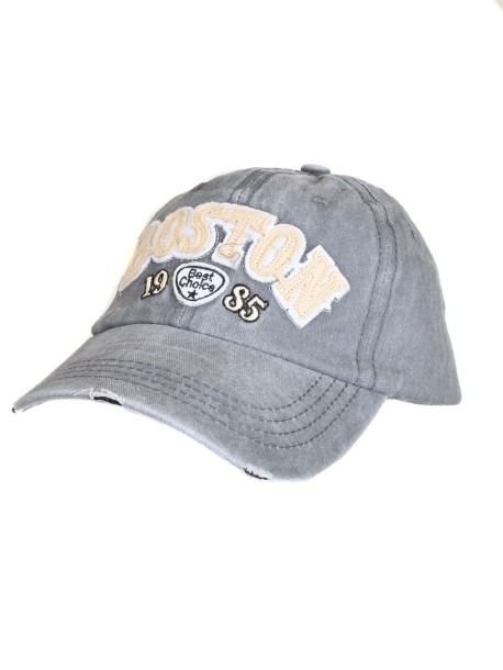 Дънкова шапка с козирка Boston