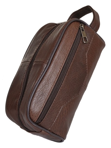 Мъжка чанта клъч - кафява